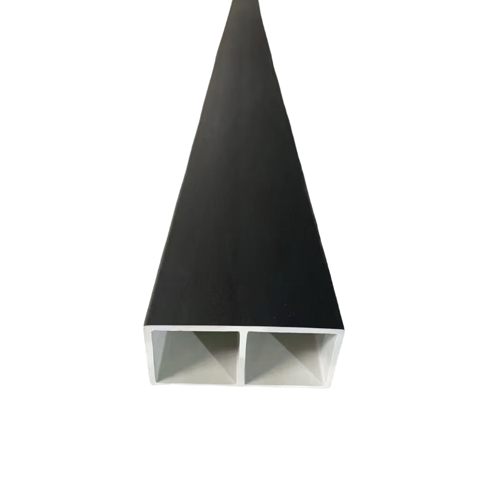 Lättvikts WPC Hollow Square Profile